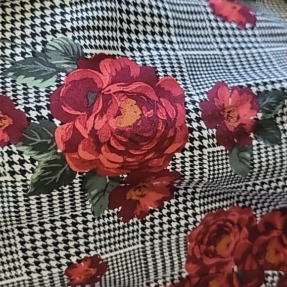 Torrid Herringbone Floral Blazer Size 14-16 - Picture 6 of 9